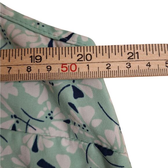 Vintage Halogen sleeveless lightweight blouse size L - Picture 3 of 5